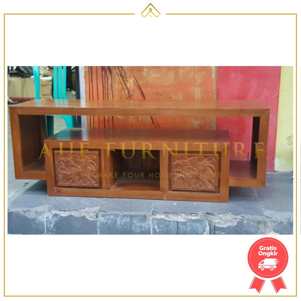 Buffet TV pendek asli jepara / Buffet TV pendek / Buffet TV jati / Buffet TV asli jepara