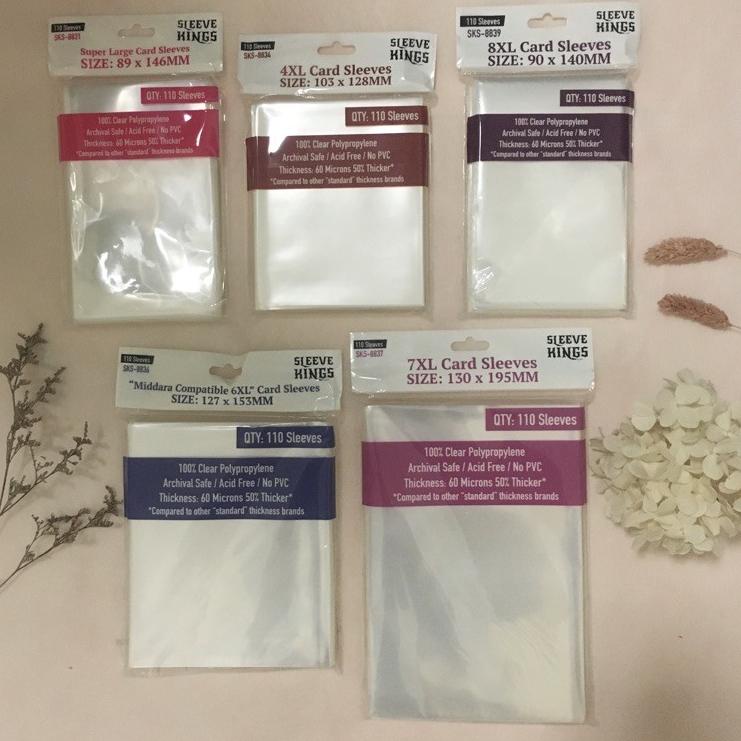 𝓕𝓨𝓟 Kings Sleeve Inner Sleeve Postcard Photocard PC XL Size murah