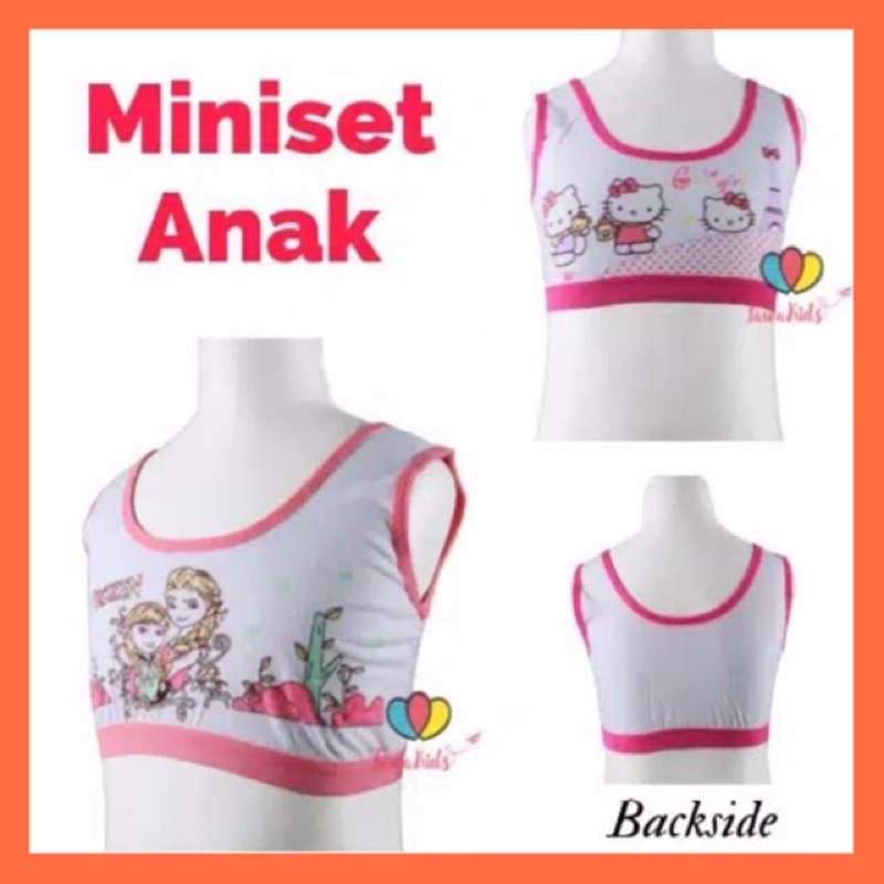 Miniset Bra BH Beha Kutang Anak Perempuan Cewek SD SMP ABG Remaja BH Mini Set Anak Perempuan