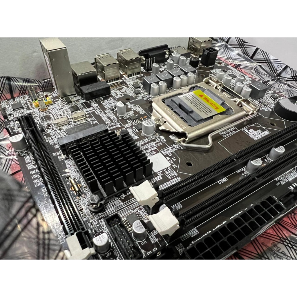 MOTHERBOARD MAGIX/BLACK PANTHER H55 SOCKET 1156 GARANSI RESMI