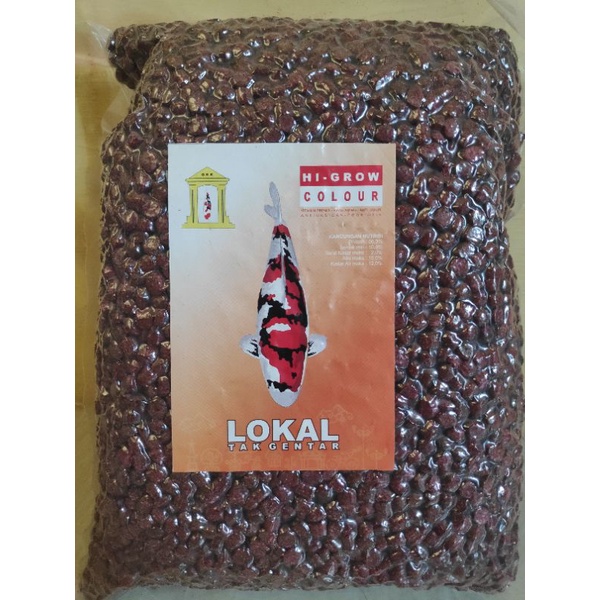Pakan Koi LTG Colour + Hi-Grow