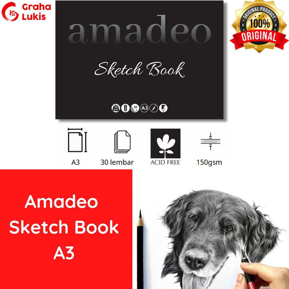 

ア Amadeo Sketchbook A3 / Sketch Book A3 ↵