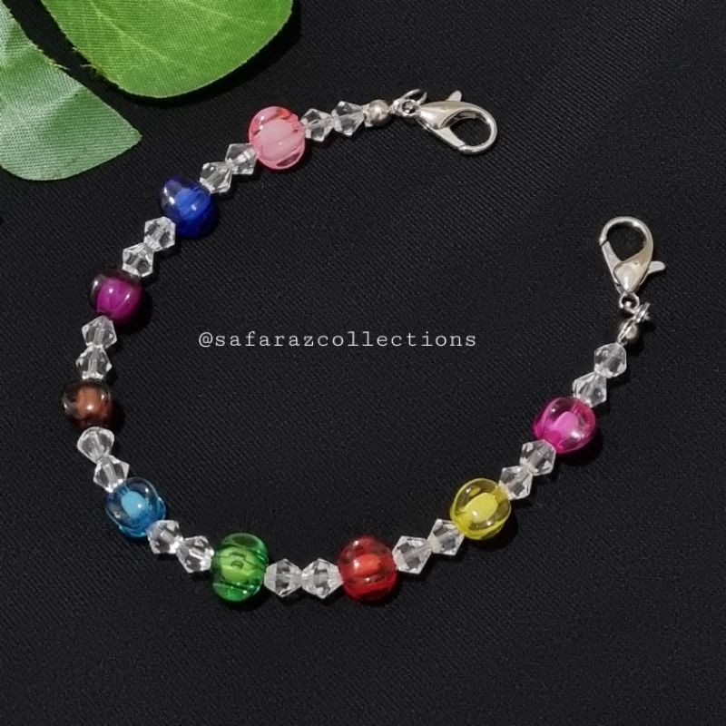 Konektor Masker / Pengait Masker / Gelang Mote Kristal