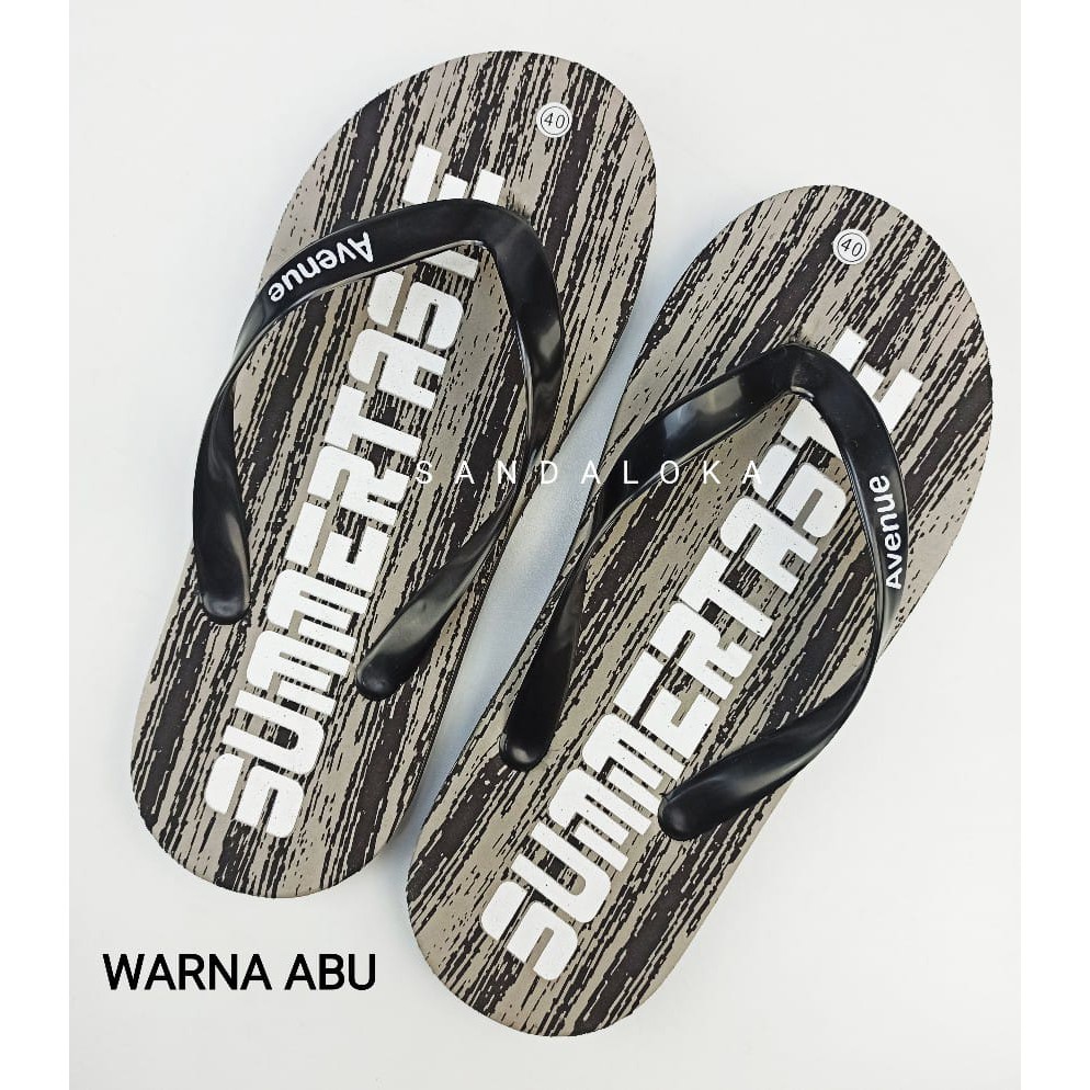 Sandal Jepit Pria Summertaste Avenue | Sendal Distro Surfing Casual | Sandal Jepit