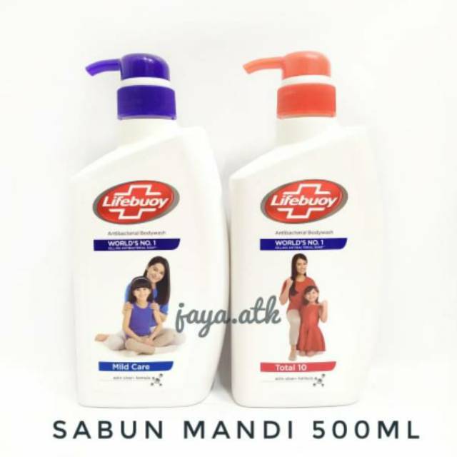 SABUN MANDI LIFEBUOY 500 ML BOTOL PUMP SABUN MANDI ANTI KUMAN BAKTERI LIFEBOY BOTOL BESAR