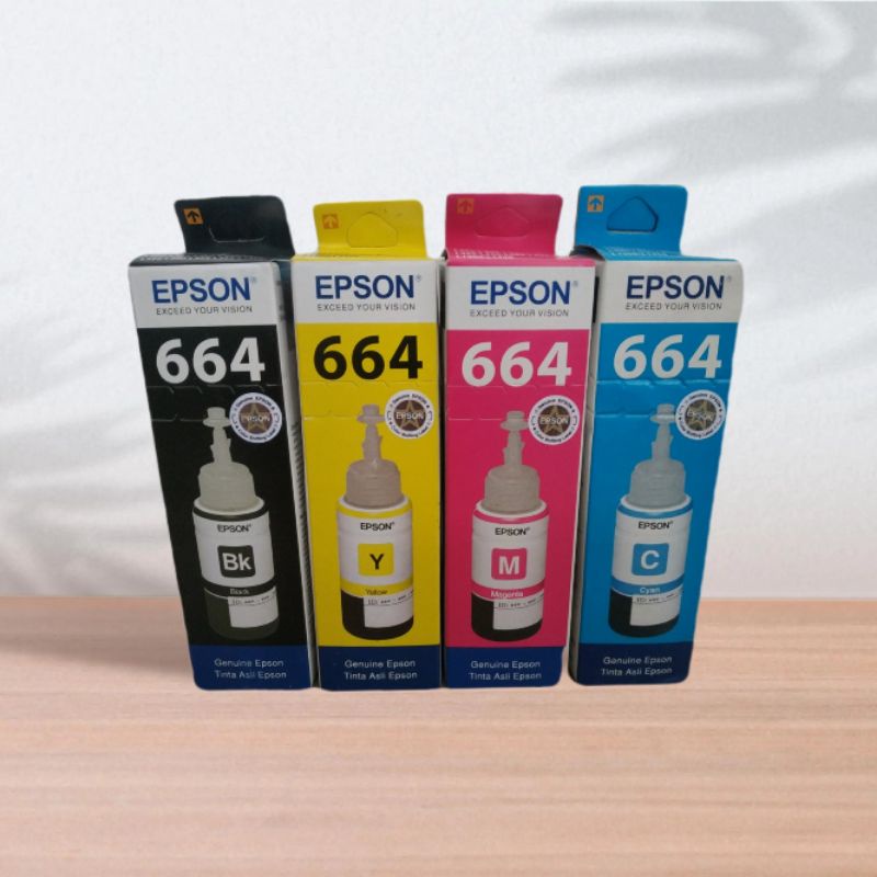 Tinta Epson 664 Black and Colour L120 / L220 / L310 / L360 / L550