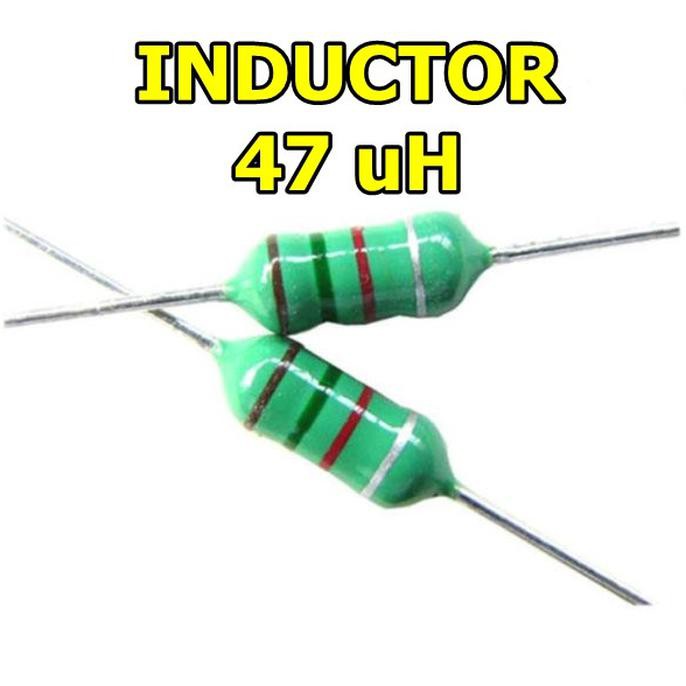 Dapatkan Inductor 47Uh 0.25Watt Induktor 47 Uh Original