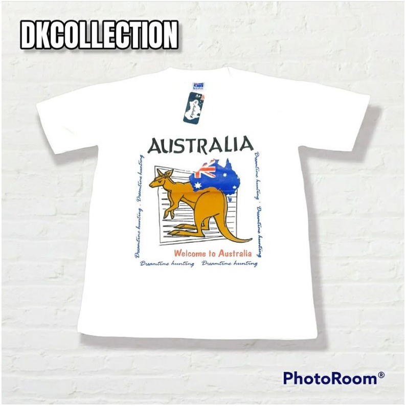 kaos australia anak souvenir baju Australia anak