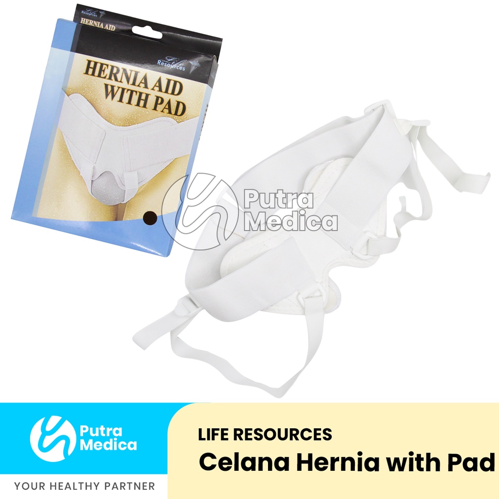 Life Resources Hernia Aid with Pad / Celana Turun Berok Dengan Bantalan