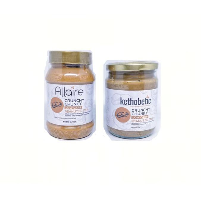 

Ketobetic Crunchy Chunky Peanut Butter Selai Kacang Keto Friendly