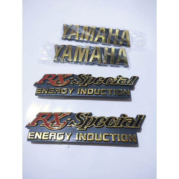 emblem rx spesial set emblem tangki yamaha