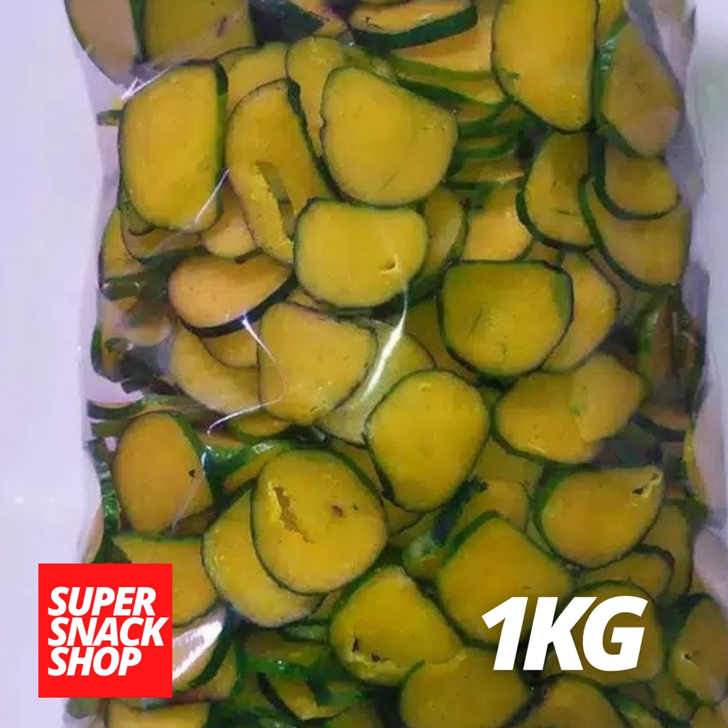 KRUPUK / KERUPUK MENTAH / KERUPUK SEBLAK JENGKOL HIJAU 1KG