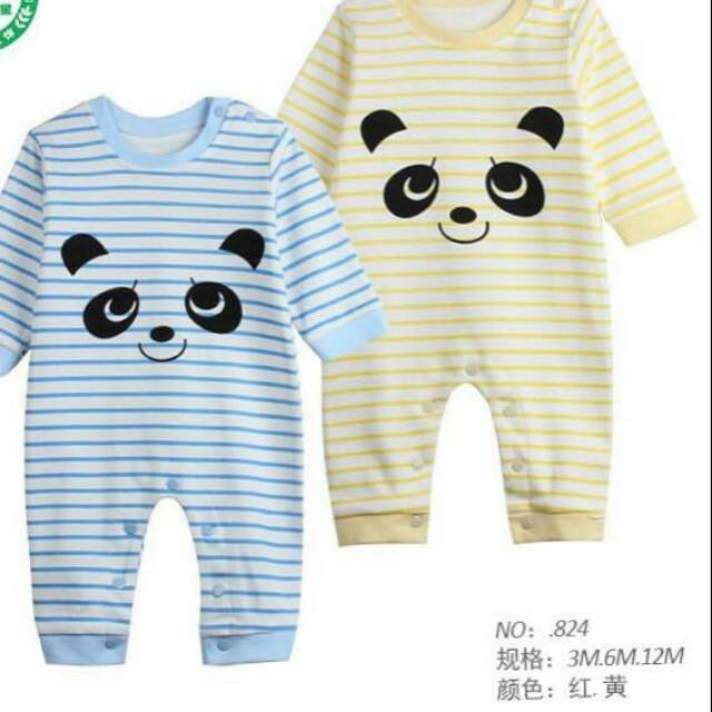 Baju Tidur Bayi Jumpsuit Baby Cowok