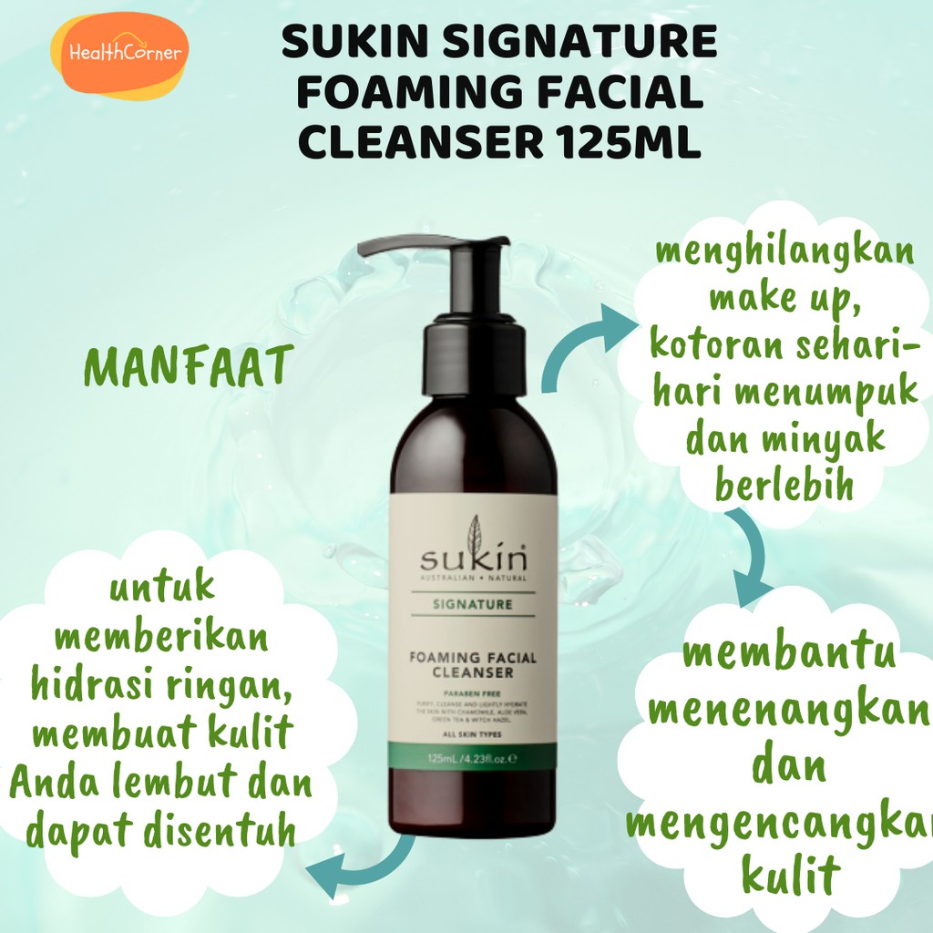 Sukin Signature Foaming Facial Cleanser 125ml