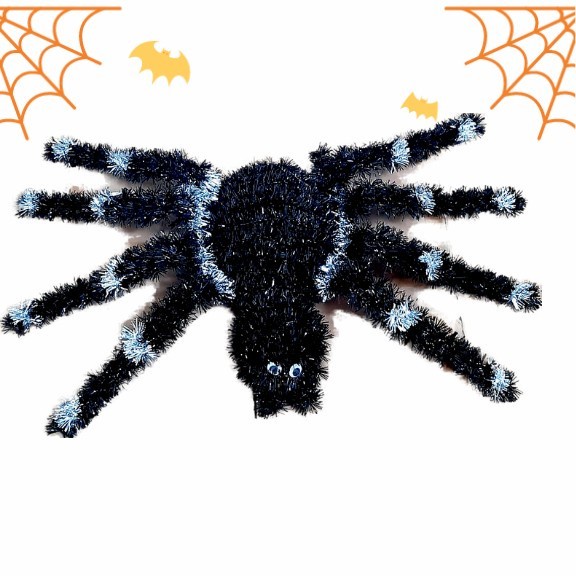 Dekorasi Halloween Laba Laba Jumbo Spider Hiasan Haloween Murah Grosir