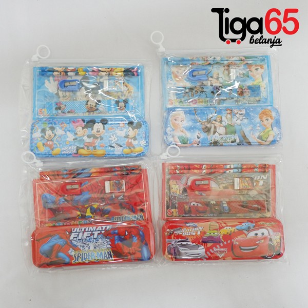 

Hemat 365 Stationery Set #40855 (8008) Paket Alat Tulis Anak Karakter Fancy Berkualitas
