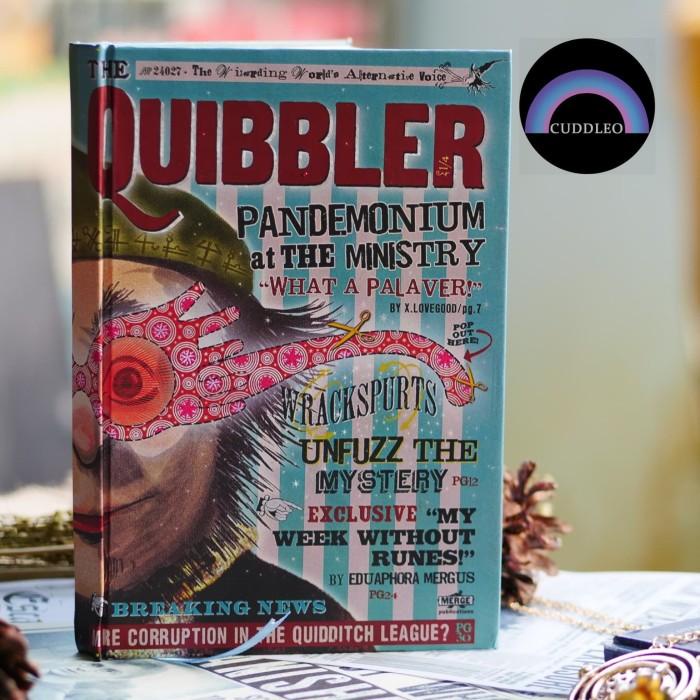 Notebook Harry Potter - Majalah Quibbler Luna Lovegood Hardcover A5
