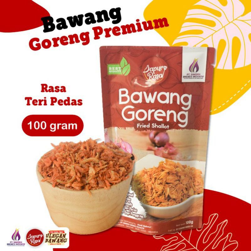 

Bawang goreng premium kemasan 100 gram