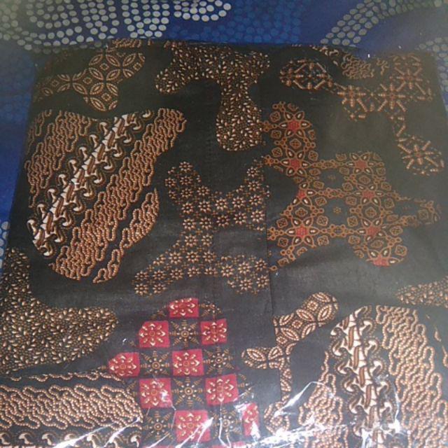 Bswart Batik Hrb026 Kenongo Hem Pendek Padi Pekalongan M L Xl Batik Pria Murah Modern Grosir
