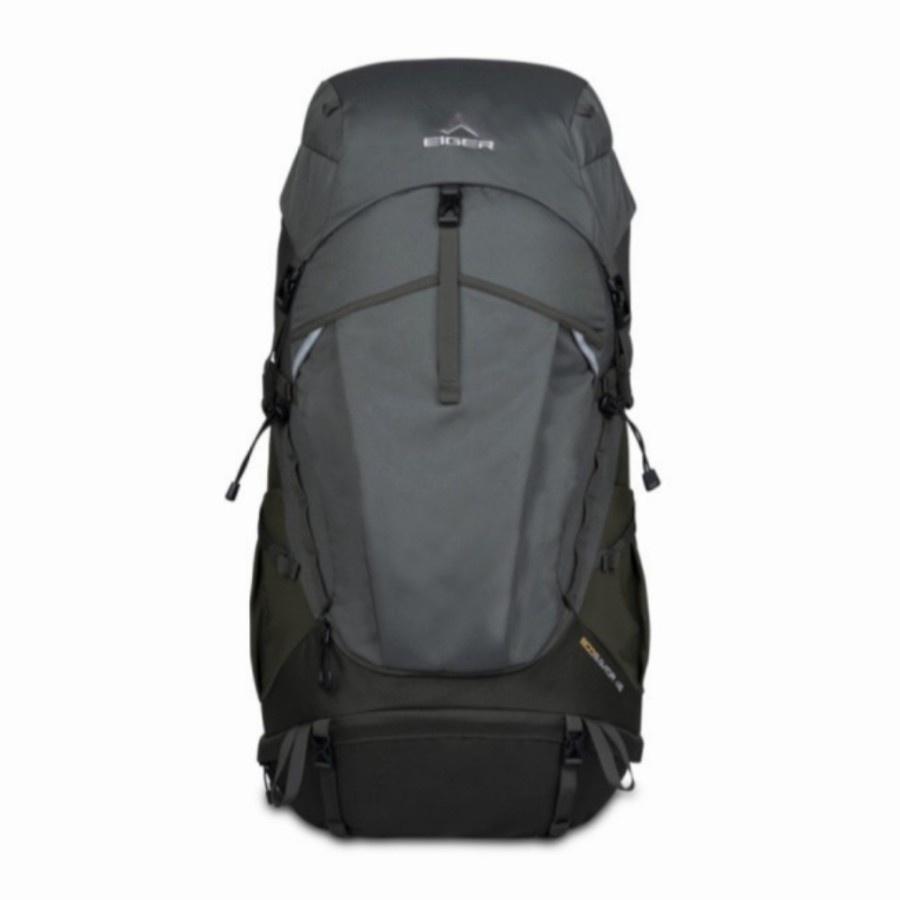 Tas Keril EIGER1989 Ecosavior 45 liter Rucksack Olive Tas Carrier Gunung Hiking Outdoor
