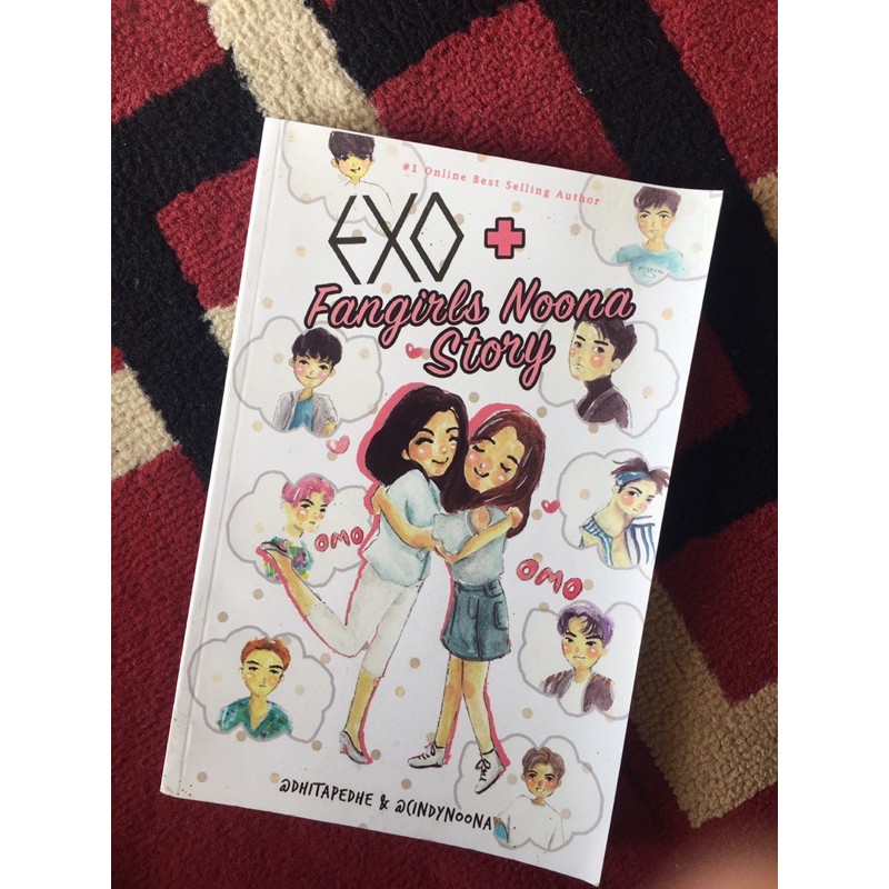 Buku EXO + fangirls Noona Story. Buku dari  Dhitapedhe & Cindynoona