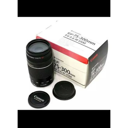 Lensa Canon 75-300 III USM . Lensa Tele Canon