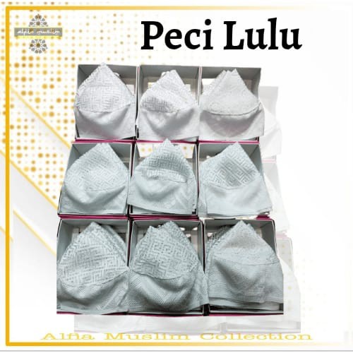 Peci Lulu Peci Putih Jaring Peci Haji