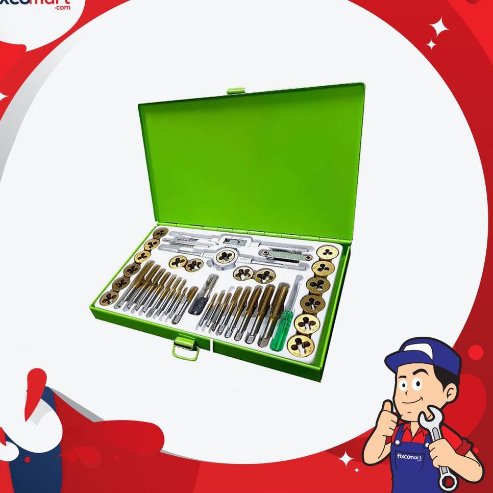 Terlaris Tekiro Tap & Die Set 40 Pcs ..,..