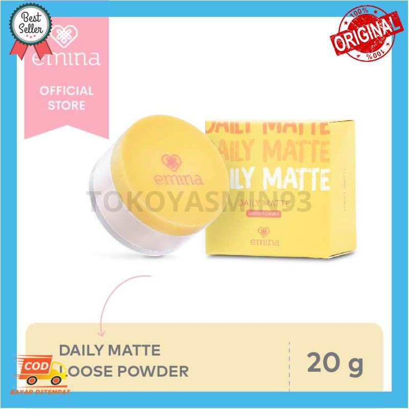 Emina Daily Matte Loose Powder 20 g Murah