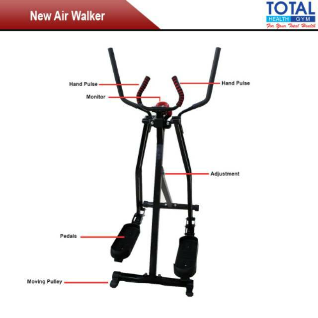 air Walker hitam