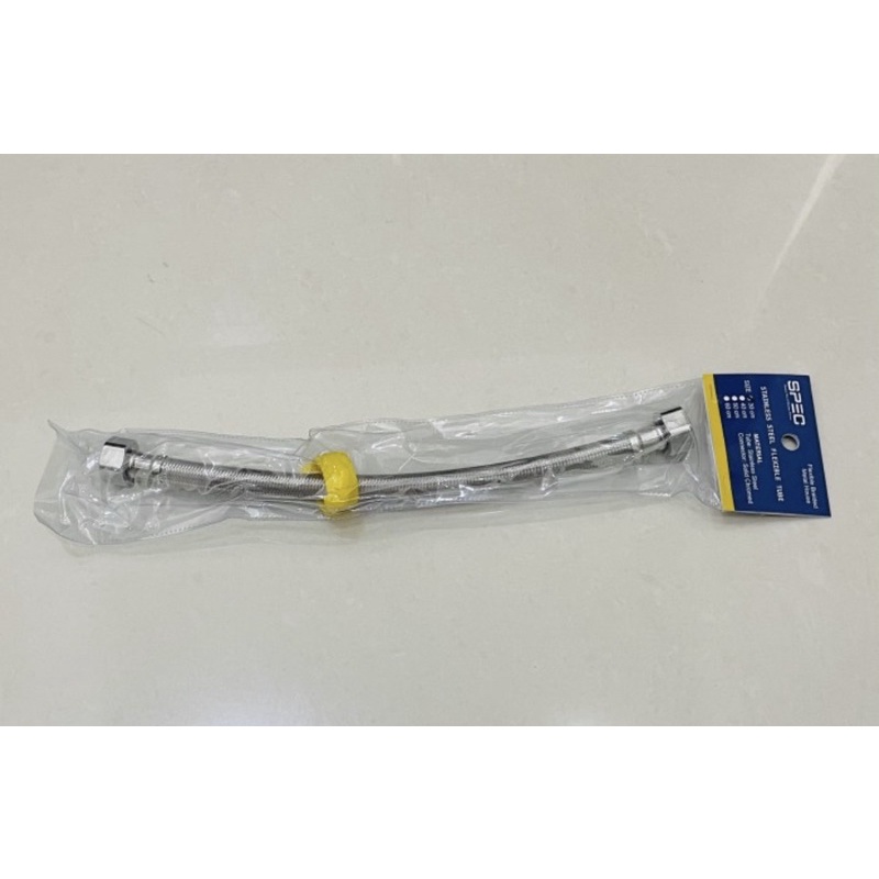 SPEC Selang Fleksible Flexible Hose Anyam 30 cm / Selang Wastafel 30cm