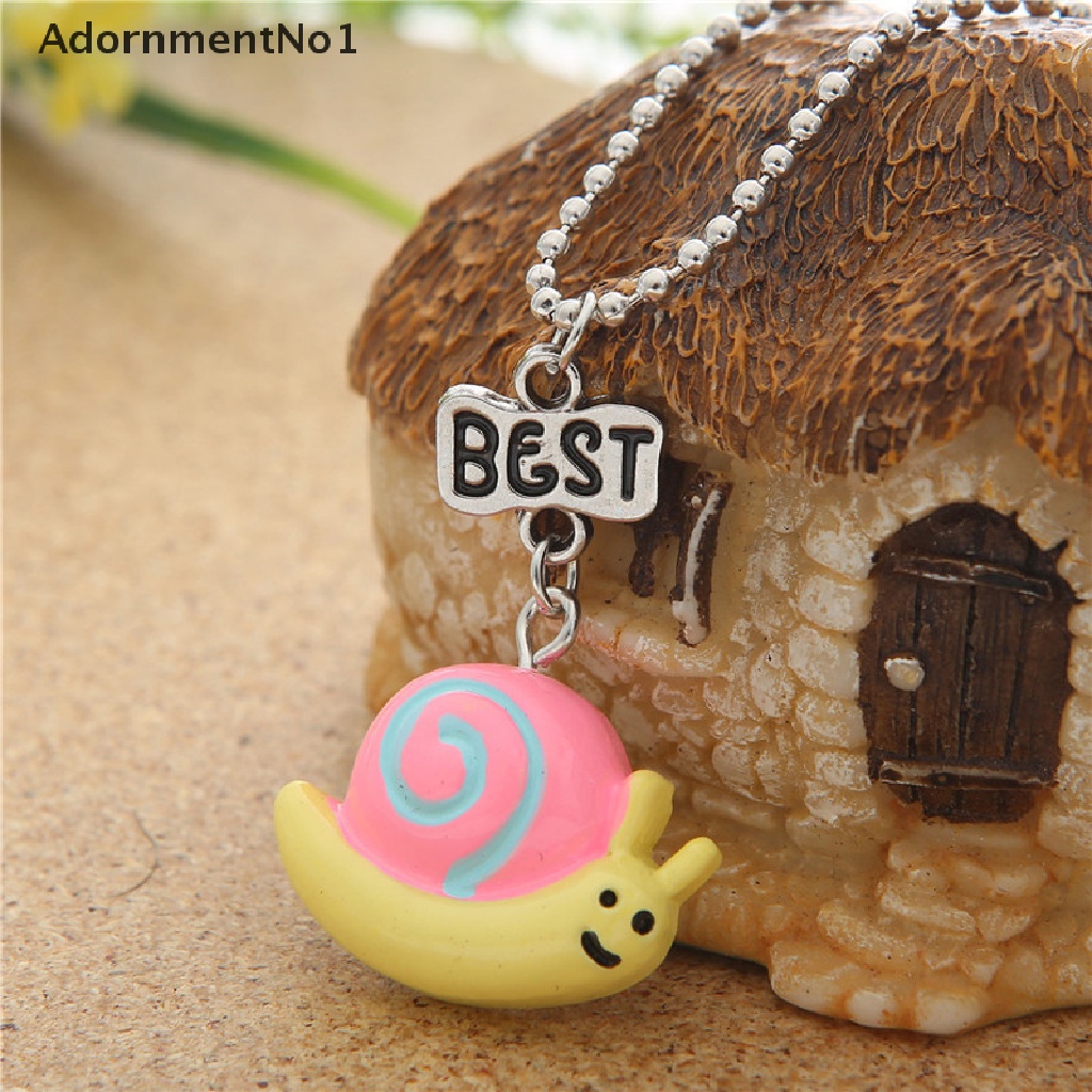 [AdornmentNo1] 2021 BFF Colorful Pendant Necklace Best Friends Necklace Friendship Jewelry Gift [new]