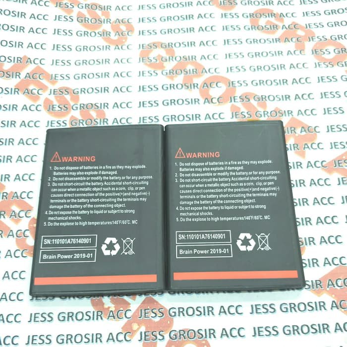 Baterai Battery Original Double Power Evercoss M40A , Xtream 1 Mini