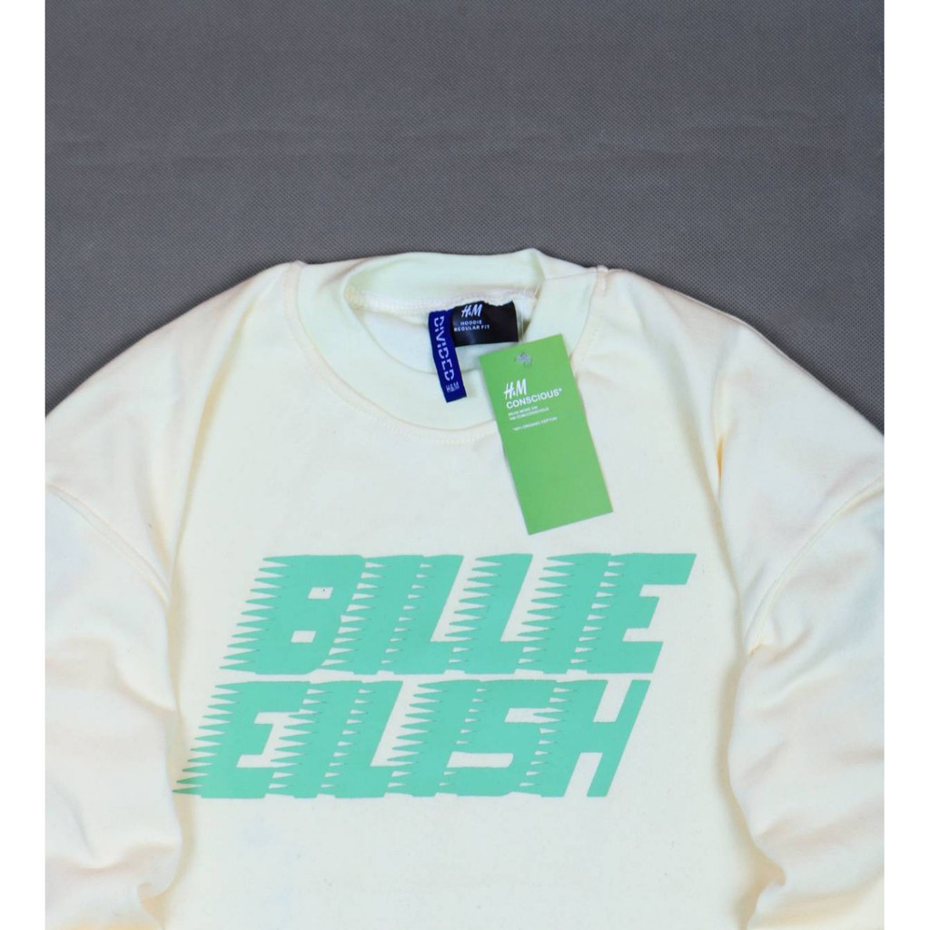 Jaket Crewneck BILLIE EILISH – Cream Edition Trendy Casual Unisex Good Brand Quality Stylish