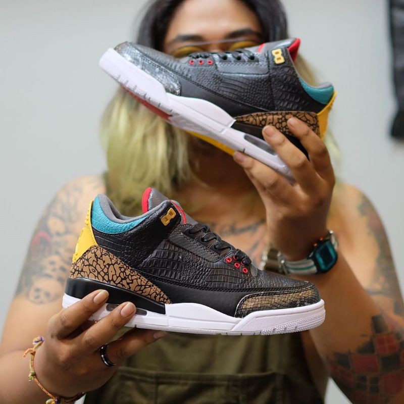 Sepatu Cewek Cowok Sepatu Pria Wanita Nike Air Jordan Animal III