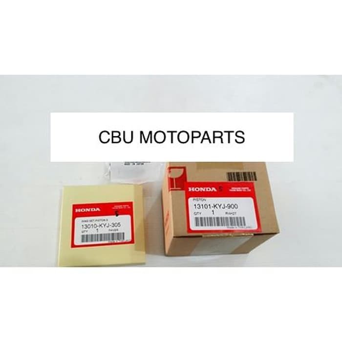 PISTON + RING SEHER SET CBR 250 ORIGINAL THAILAND