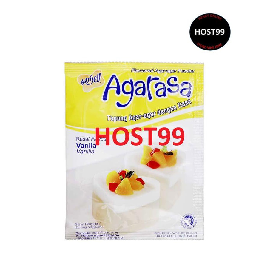 

31.87-Kue- Agar Agar Tepung Puding Agarasa Nutrijell - Coklat -Terlengkap-Termurah-Dijamin.