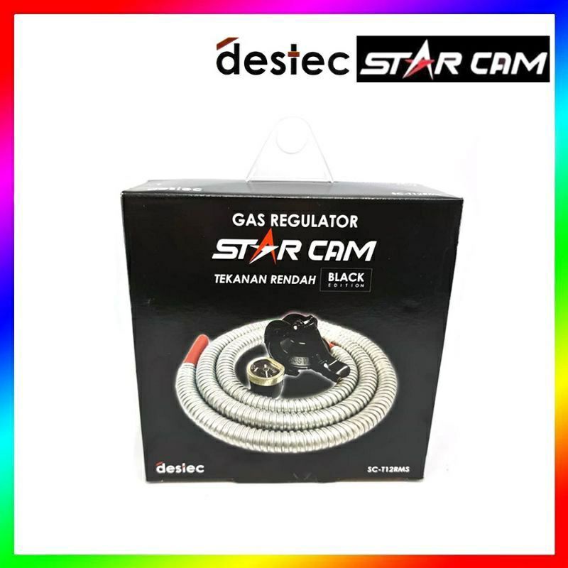 Selang Gas Regulator , SPFM  , Starcam SC-23MSS Meter TEKANAN RENDAH