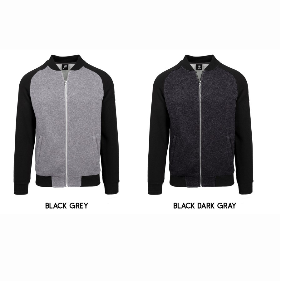 Bomber Raglan - jaket bomber polos - jaket polos