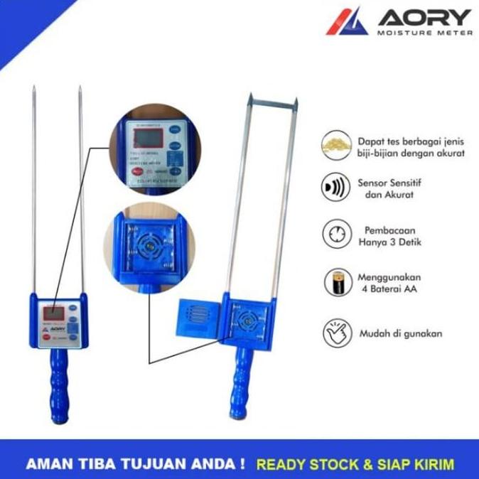 Alat Tester Kadar Air Jagung, Beras, Gandum, Kopi, Dll. Aory Moisture