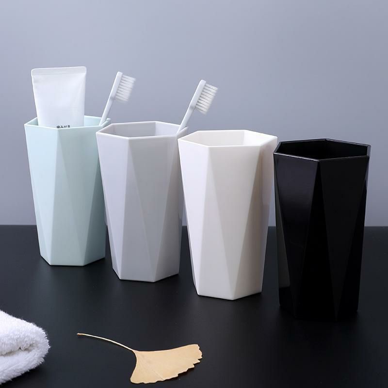 Gelas Teh Ocha Gelas Resto Minimalis Serbaguna Wadah Sikat Gigi Cangkir Kekinian Tea Glass Mug Pasta Gigi Modern Gaya Nordic Modern Geometries Unik Coffee Cup