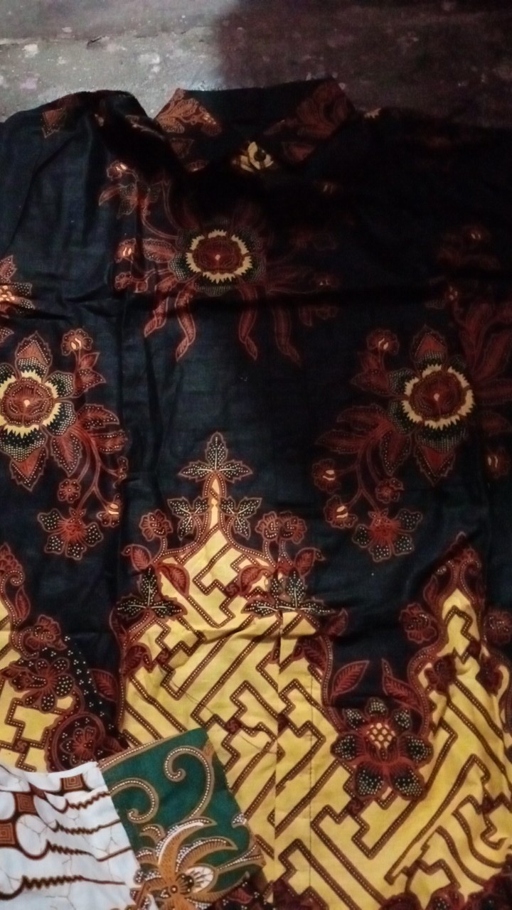 Ready 2 Warna !!! Couple Batik New Pagar Tulle Furing Danilla