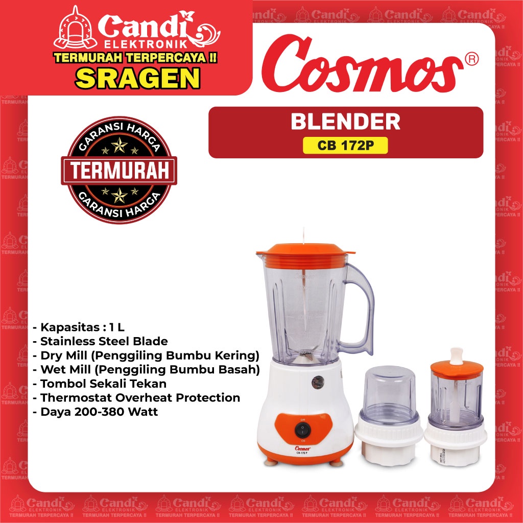 COSMOS Blender 3 In 1 - CB 172P