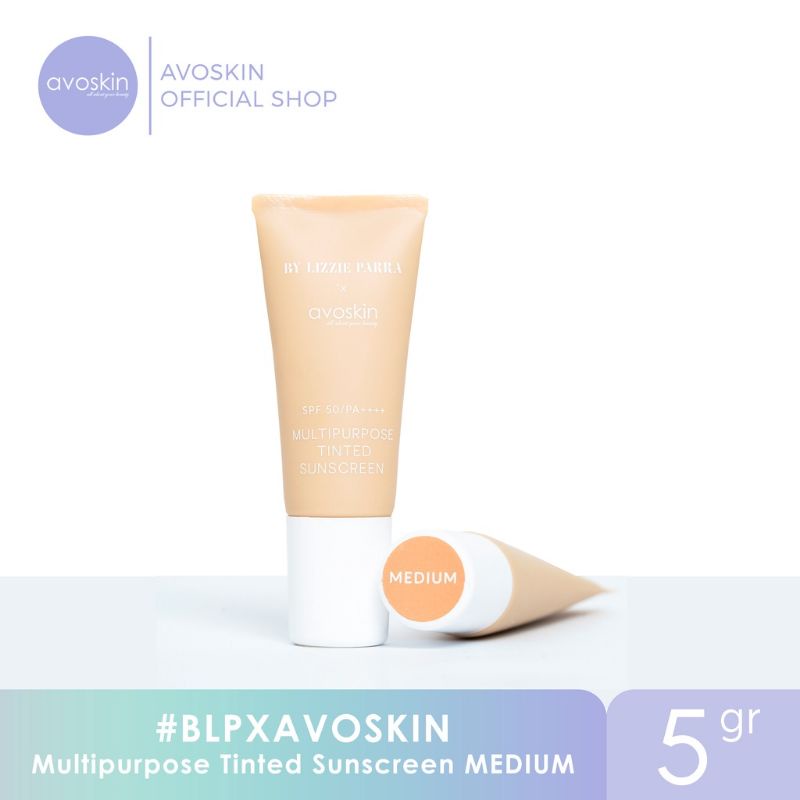 BLP X Avoskin Multipurpose Tinted Sunscreen 5gr - Light/ Beige/ Medium-1