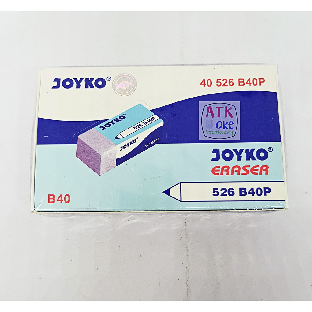 

1 Pcs Penghapus Joyko Putih Kecil 526 B40P