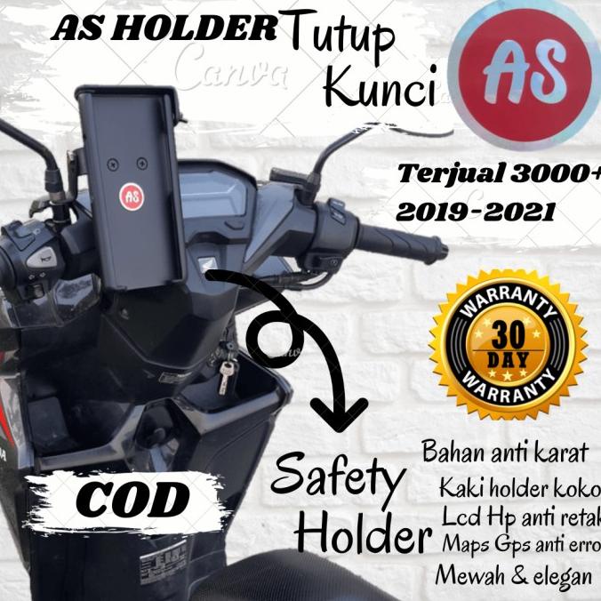 As Holder Hp Motor Phone Holder Handphone Spion Tutup Kunci Terbaik