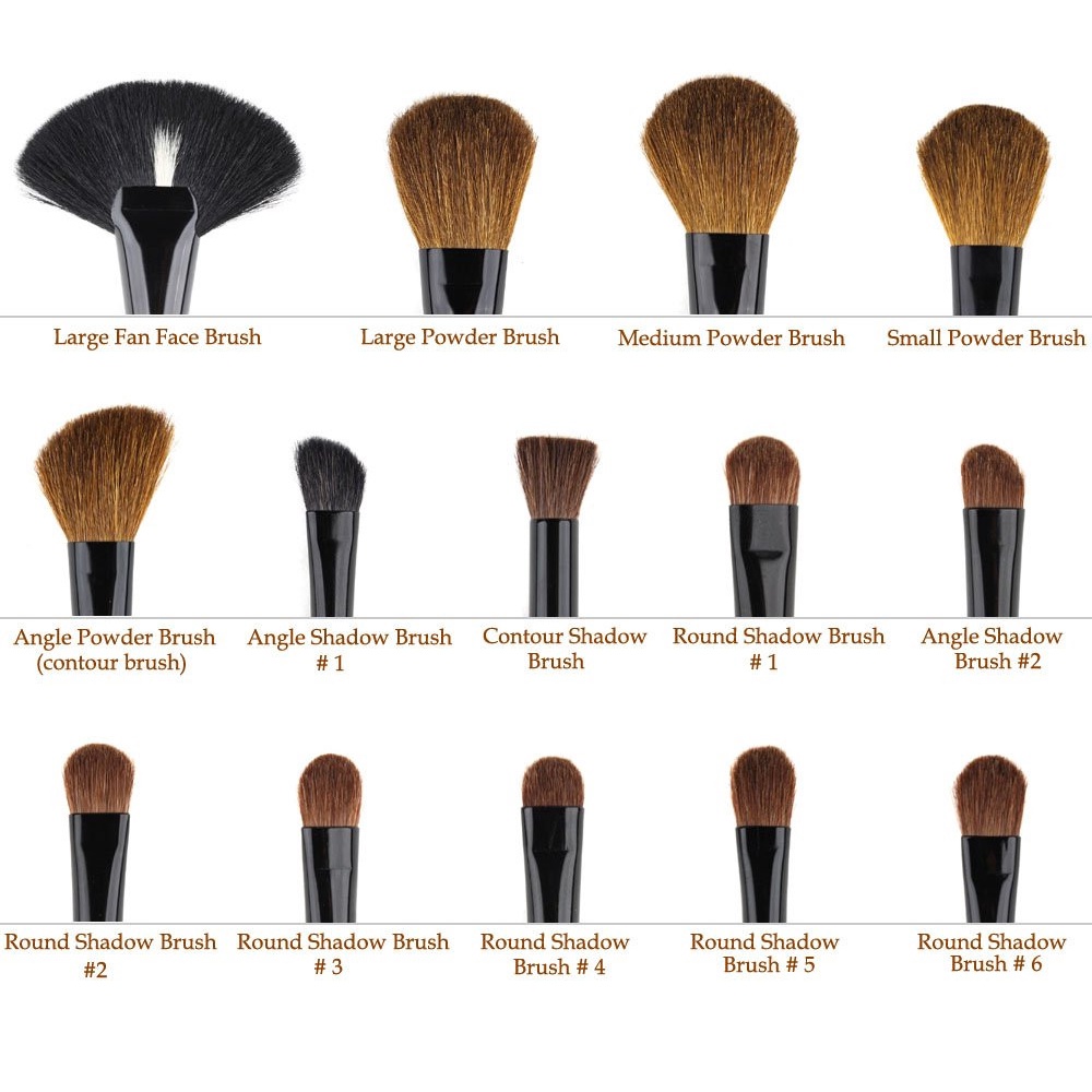 Make Up Brush Set Profesional Isi 24 Brush Make Up 24 Set Make Up Brush Makeup Kuas Make Up Set