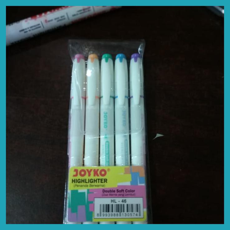 

STABILO /HIGHLIGHTER WARNA PASTEL TWO HEAD JOYKO HL46