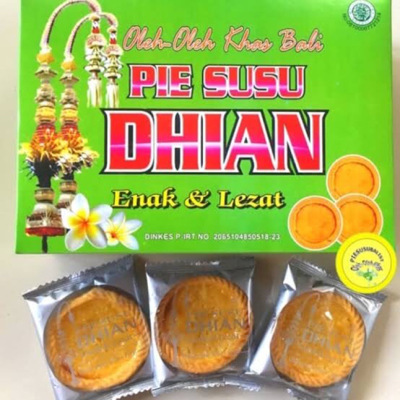 

pie susu dhian asli bali isi 25pcs