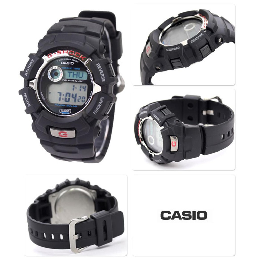 Jam Tangan Casio G2310R-1DR Tahan Air dan Guncangan